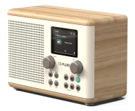 Radio i budzik PURE Classic H4 Cotton White/Oak EU/UK